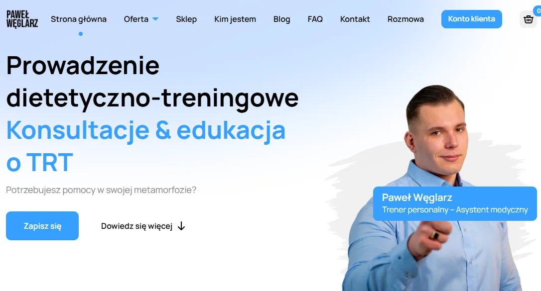 Paweł Węglarz - realizacja WebDKW, Strony firmowe